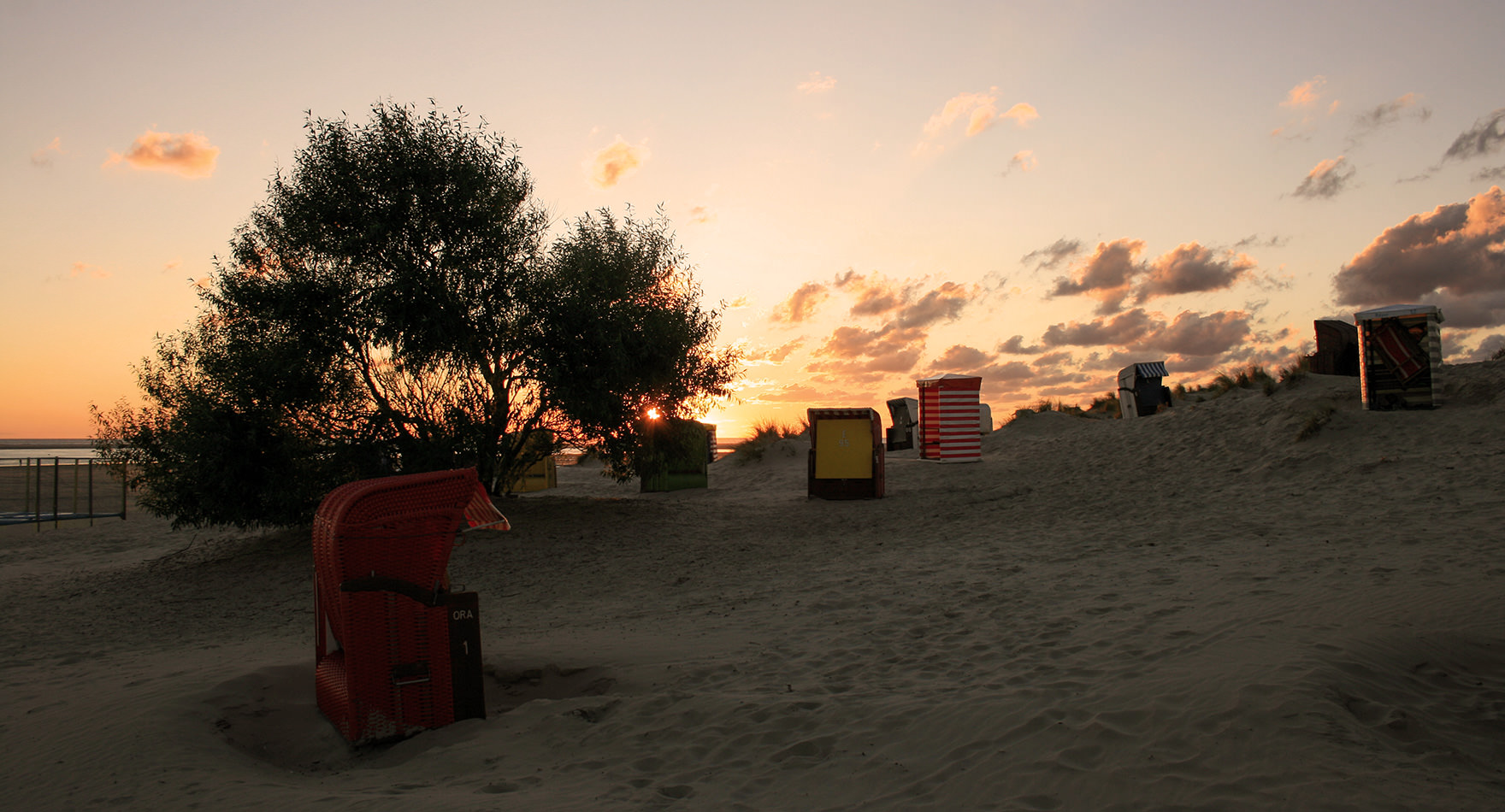 Sonnenuntergang am Nordbad